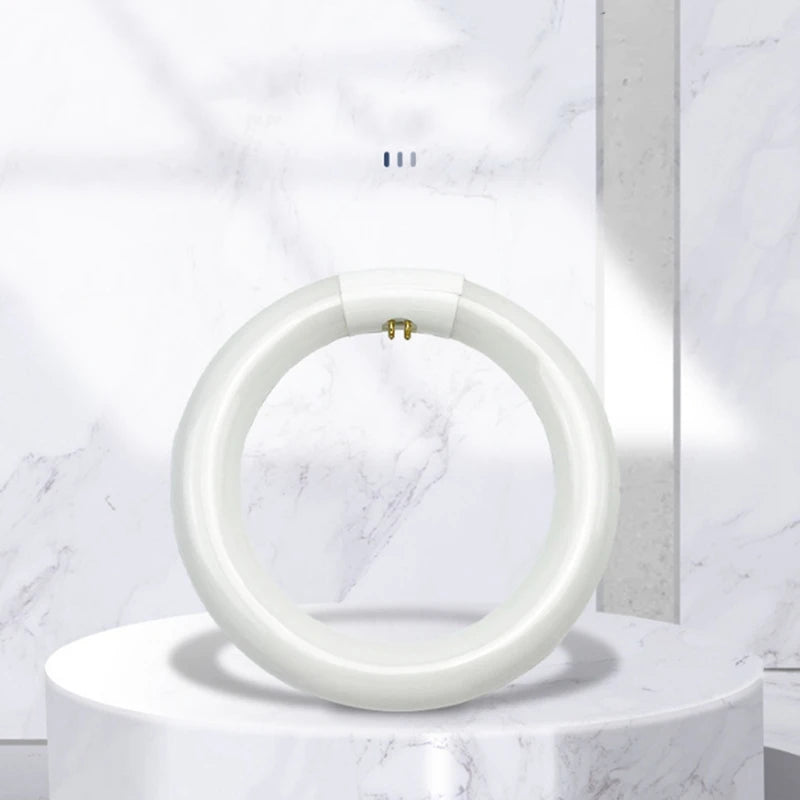 ampoule circulaire blanc moderne dorés 22w fluo remplacement luminaire pouces