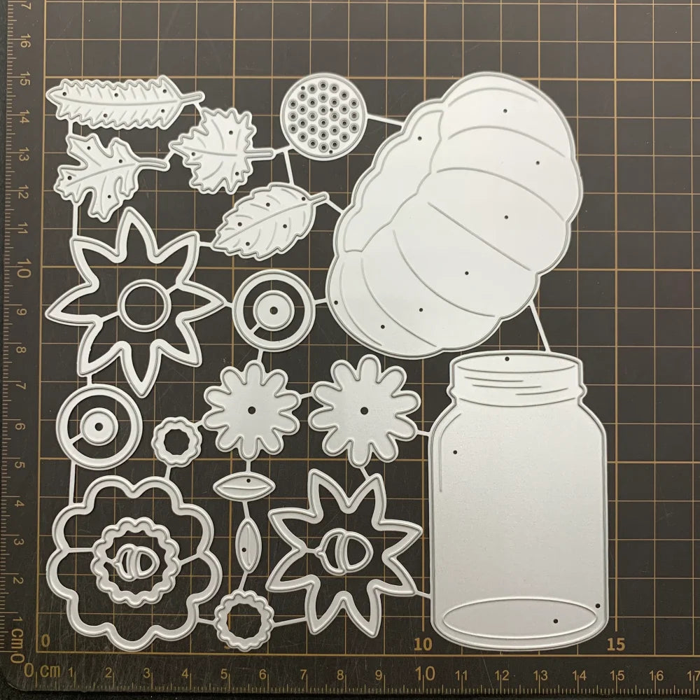 découpe papier gabarit floral géométrique abstrait art deco lettres noël opaques bricolage scrapbooking