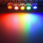Diodes led transparentes opalescentes 5mm modernes rouge vert bleu blanc jaune