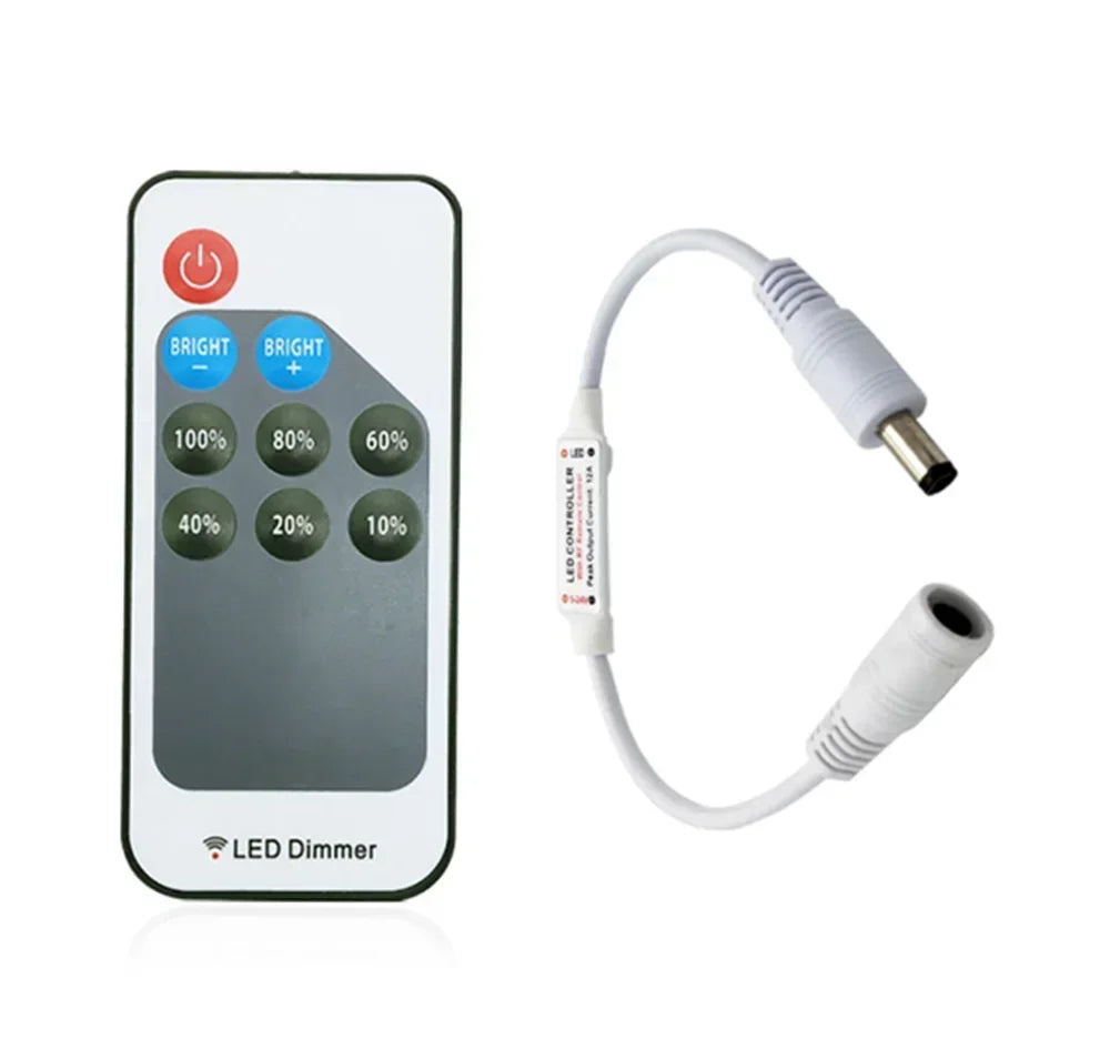 contrôleur wifi ruban led blanc bleu jaune moderne adhésif câbles wifi 12v 24v