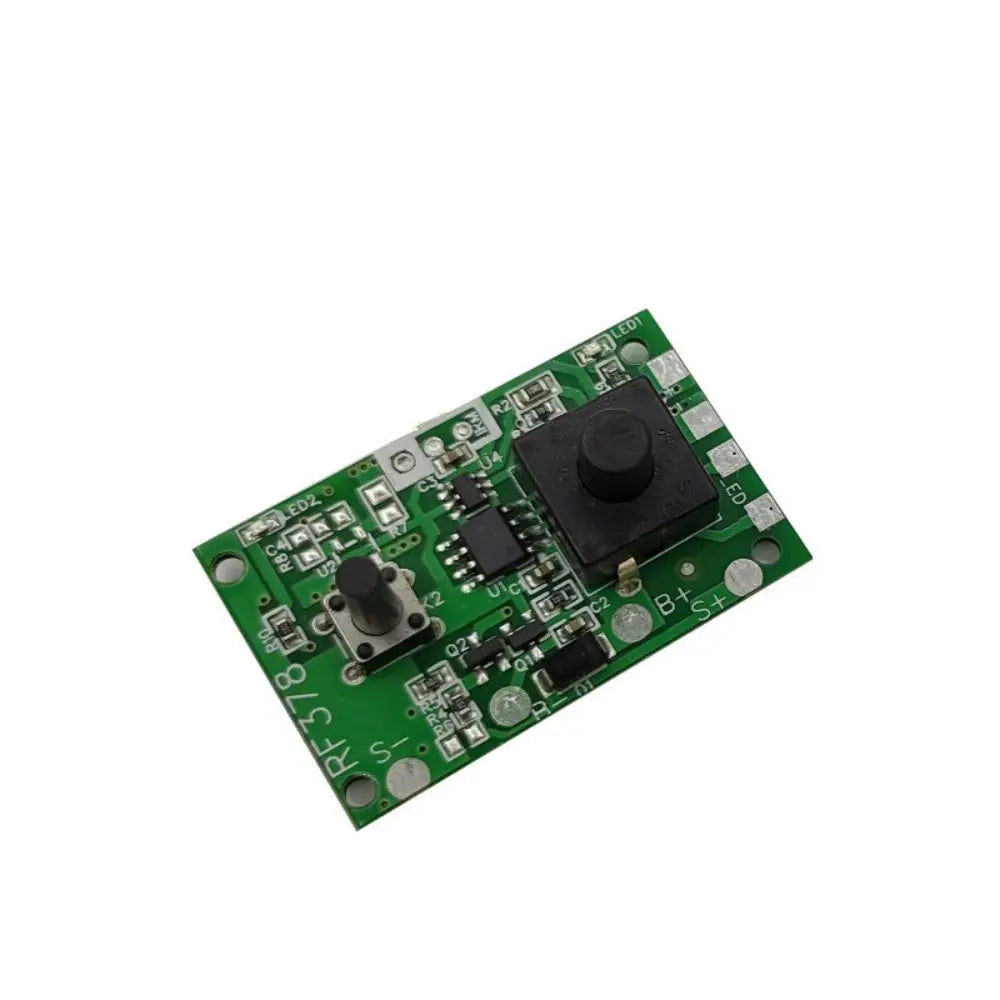 circuit imprimé électronique solaire bouton poussoir modes éclairage composants résistances condensateurs diodes guirlande lumineuse