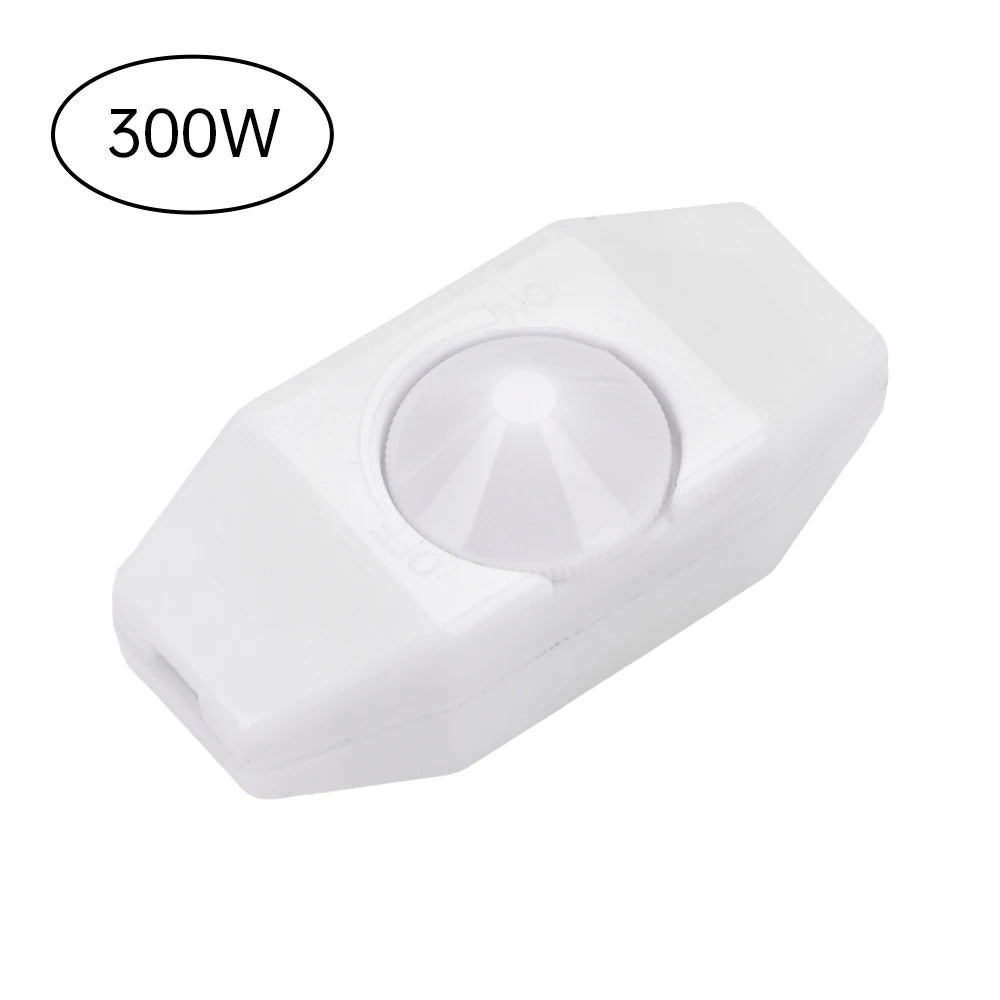 interrupteur tactile variateur led 300w 60w blanc noir moderne minimaliste