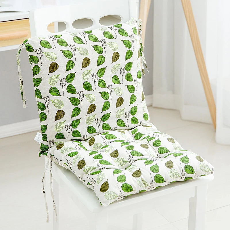 coussin siège mousse mémoire forme motifs floraux gris clair confortable travail étude maison