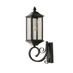 lampe murale noire classique transparente détecteur mouvement entrée couloir chambre coucher