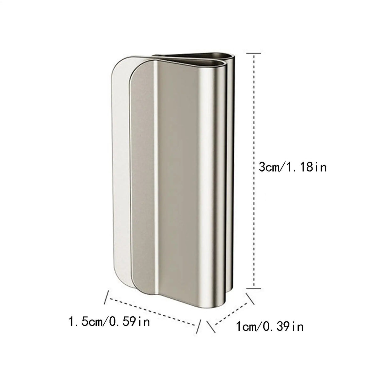 pinces rideau clips argente silver adhésif sans perçage moderne draperies chambre salon