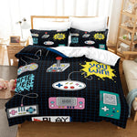 Literie moderne pour chambre de garcon gamer