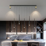 suspension lumineuse or noir moderne minimaliste touch control interrupteur eyelets chambre salon
