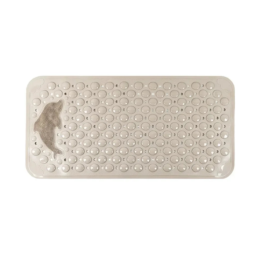 tapis bain anti dérapant moderne vert motif requin suction puissante salle bain respectueux environnement