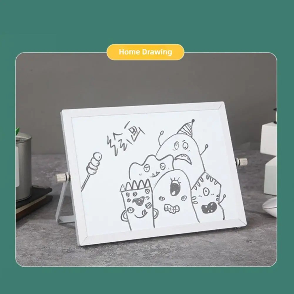tableau blanc portable pliable moderne pieds effaçable double face opacité matériau aluminium blanc noir