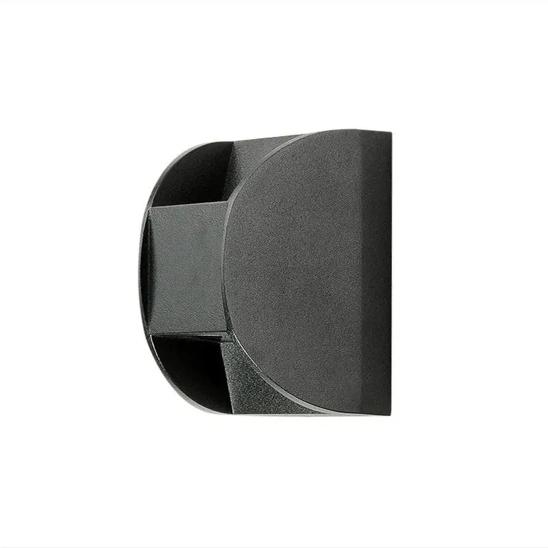 applique murale led noir contemporaine ip65 adhésive extérieure waterproof 2700 3500k