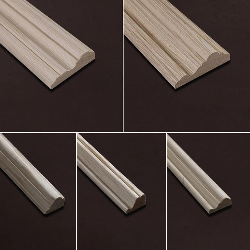 profils decoratifs bois blanc classique sculpture decoration meuble lisse finie decor architectural elements