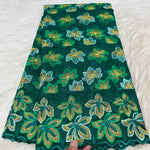 tissu coton voile dentelle broderie strass violet vert rose bleu mariage party