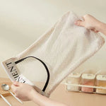sacs rangement suspendus réutilisables polyester maille garage cuisine organisateur ménageriaux
