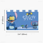 étiquettes carte bancaire stitch dessin animé mignon adhésif réutilisable waterproo