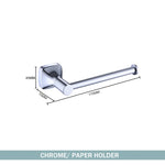 ensemble accessoires salle bain chrome porte serviette savon dentifrice gobelet mural métal
