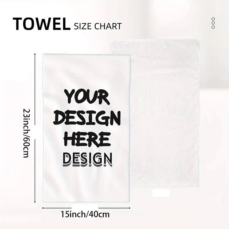 serviettes personnalisables polyester coton motif noir rectangulaires absorbantes blanches usage intérieur extérieur set deco