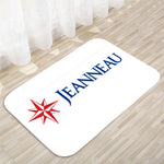 tapis antidérapant moderne étoile jeanreau noir blanc gris rouge bleu violet graphique