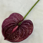 fleurs artificielles anthurium modernes multiple couleurs intérieur décoration mariage événements