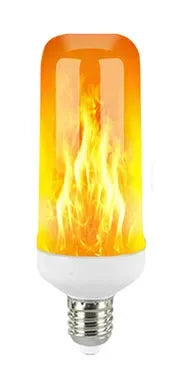 ampoule led effet flamme animée blanc chaud 360° moderne e27 80000h