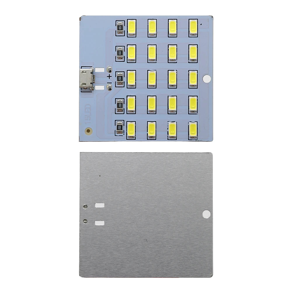 Module LED Blanc 5V 430mA 12 16 20 Pièces Moderne Mat Opacité Connecteur Diodes