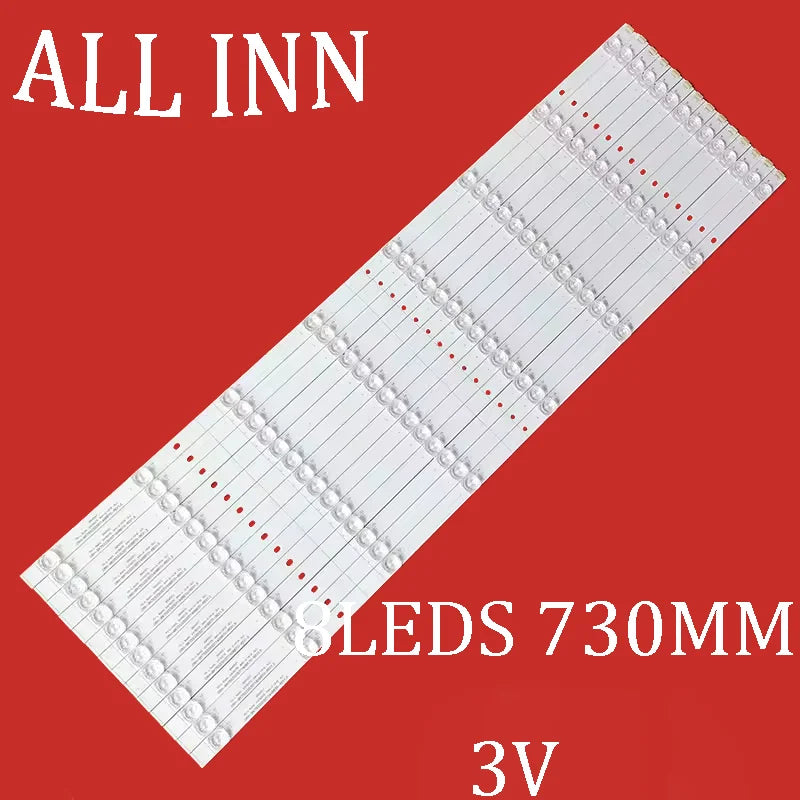 bande led blanc ronde translucent moderne 730mm longueur éclairage intérieur