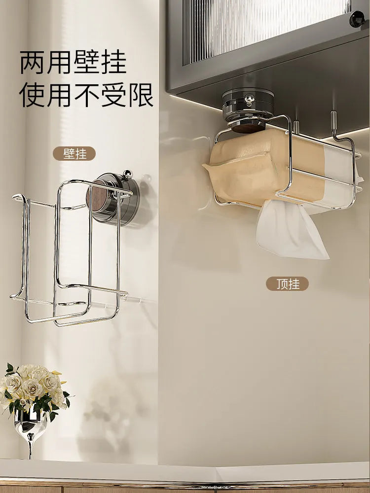 porte serviettes mural acier inoxydable fixation succion moderne salle bain cuisine rechargeable respectueux environnement