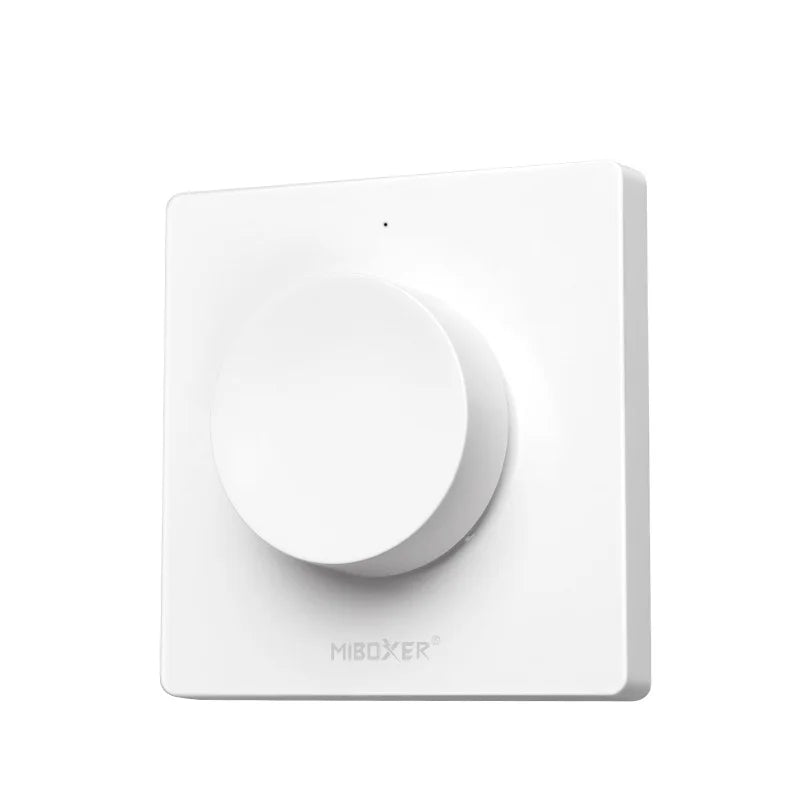 interrupteur lumiere intelligent blanc noir rond lisse moderne minimaliste adhésif zigbee 3.0 alexa google