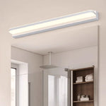 lampe salle bain moderne blanc chrome acier inoxydable fixée mur éclairage quotidien chambre coucher