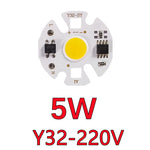 Chip LED COB 3W 5W 7W 10W 12W blanc blanc chaud moderne technologique sans