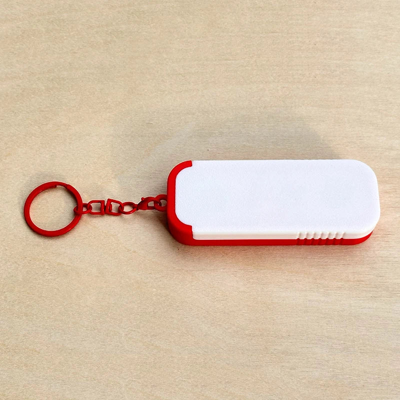 brosse dents interdentaire anneau cle moderne pratique blanc rouge
