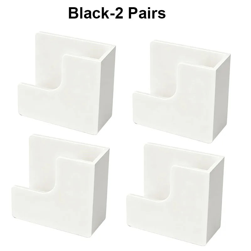 balance salle bain adhésive murale sans perçage plastique abs durable blanc moderne