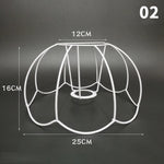 support lampe fer fleurs dentelle classique romantique décoration intérieur maison moderne