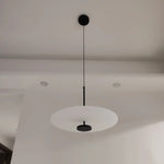lampe suspendue moderne minimaliste noir blanc câble douille led 10mètres carrés interrupteur bouton