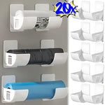 support mural sacs poubelle blanc adhésif double face facile multiple utilisations plastique moderne pratique