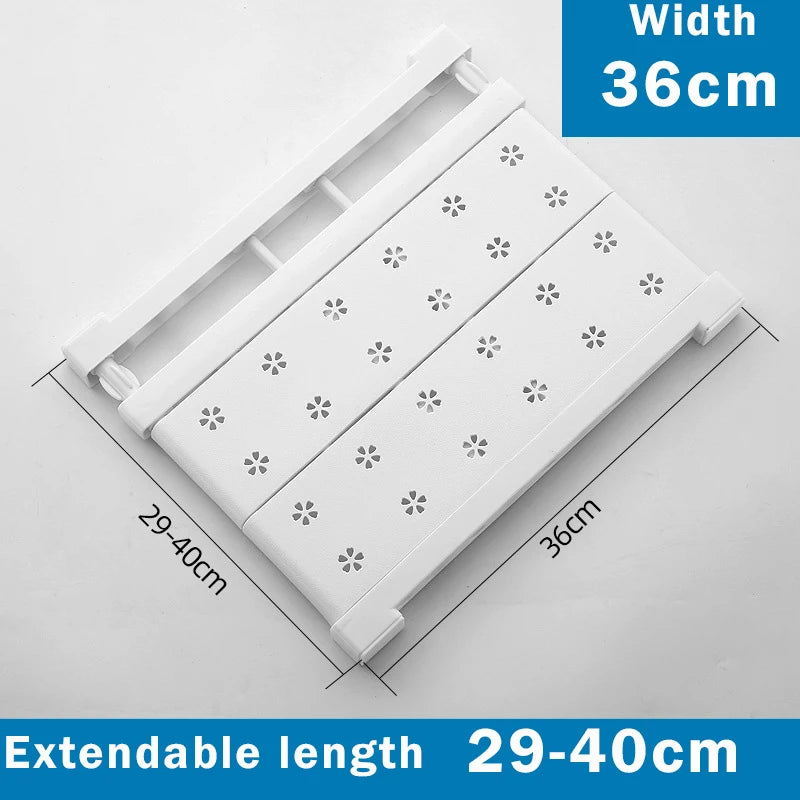 étagères pliables murales blanches modernes clips plastique respectueux environnement armoire seule niveau