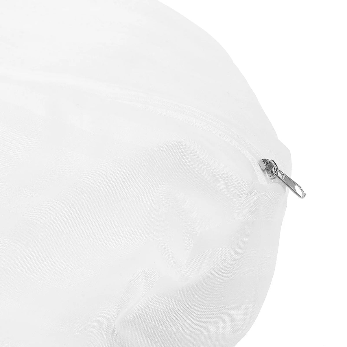 coussin rond gris quadrillé moderne couverture oreiller cou décontracté support couverture zippée 50x15cm