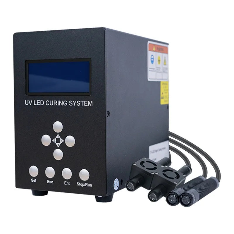 lampe polymérisation uv led professionnelle écran lcd adhésifs photosensibles machine noire