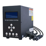 lampe polymérisation uv led professionnelle écran lcd adhésifs photosensibles machine noire