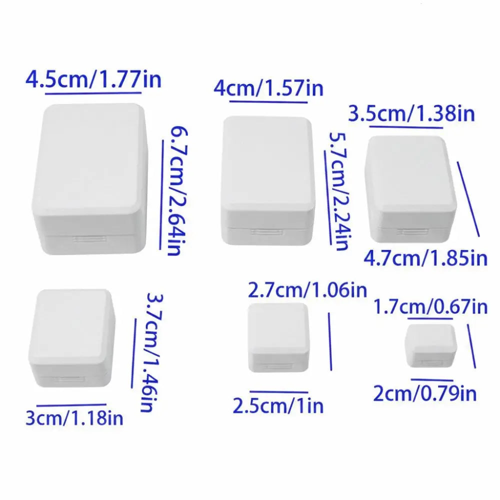boîtes rangement bijoux violet bleu blanc modernes compartiments multiples plastique clips sécurisées
