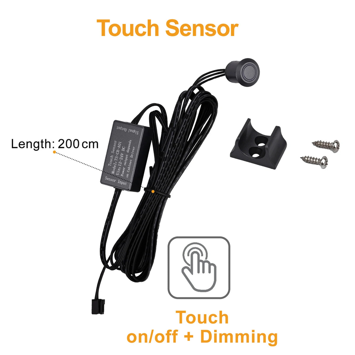 capteurs mouvement lumière noir adhésifs modernes sensor pir touch main partition double porte