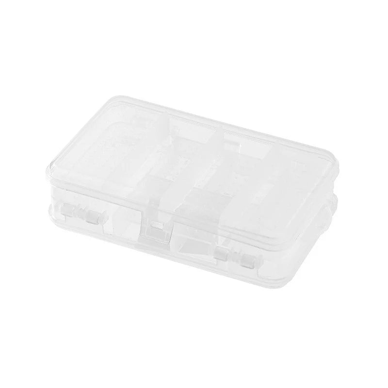 boîte bijoux transparente perforée moderne pratique clips boucles doreilles bagues bracelets organisation cheveux colliers