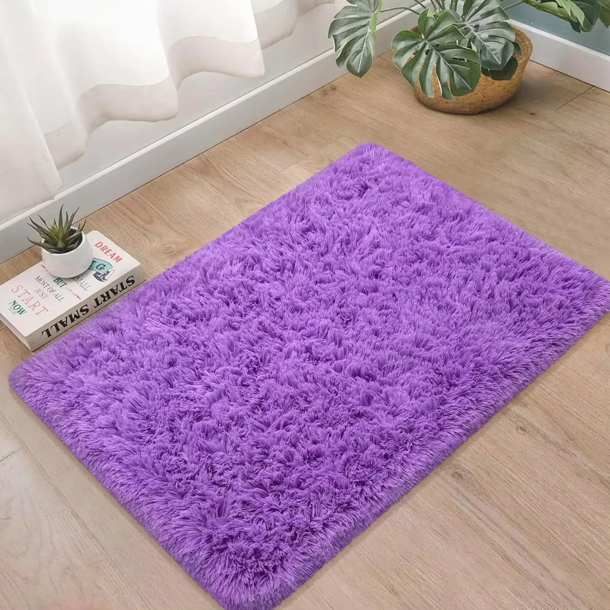 tapis soie laine imperméable gris marron bleu blanc violet peluche épais moderne chiens chats
