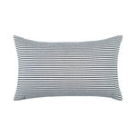 housse coussin noir blanc carreaux rayures moderne 30x50cm 45x45cm fixe décoration intérieur