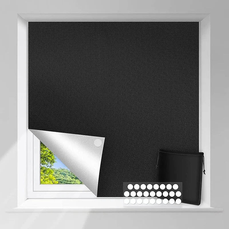 store rouleau noir opacité moderne 150x300cm adhésif rubans adhésifs sac rangement
