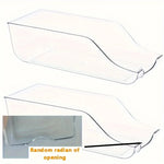 organisateur canettes réfrigérateur transparent clips rangement moderne plastique utilisation multiple
