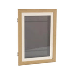 cadre photo bois noir géométrique moderne fixation pouces pouces transparent adulte unisexe