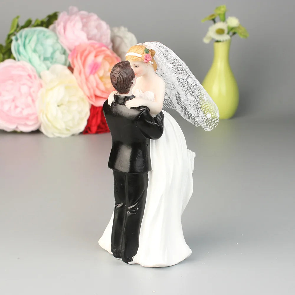 figurines mariage résine mariée marié cake topper décoration anniversaire fiançailles