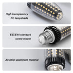 ampoule led e27 e14 30w 20w blanc chaud froid verre transparent moderne