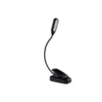 lampe lecture led rechargeable portable clipser flexible noir moderne chambreétudelectureportable