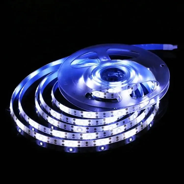 ruban led solaire 5m blanc moderne ip65 adhésif 18+lumières